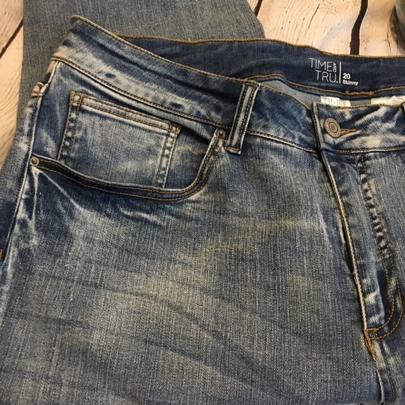 Time and Tru stone skinny jeans - Size 20 - Picture 6 of 8